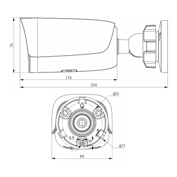 KAMERA IP TC-C34US 2GTB-2812 SK Series - 4 Mpx - MOTOZOOM TIANDY